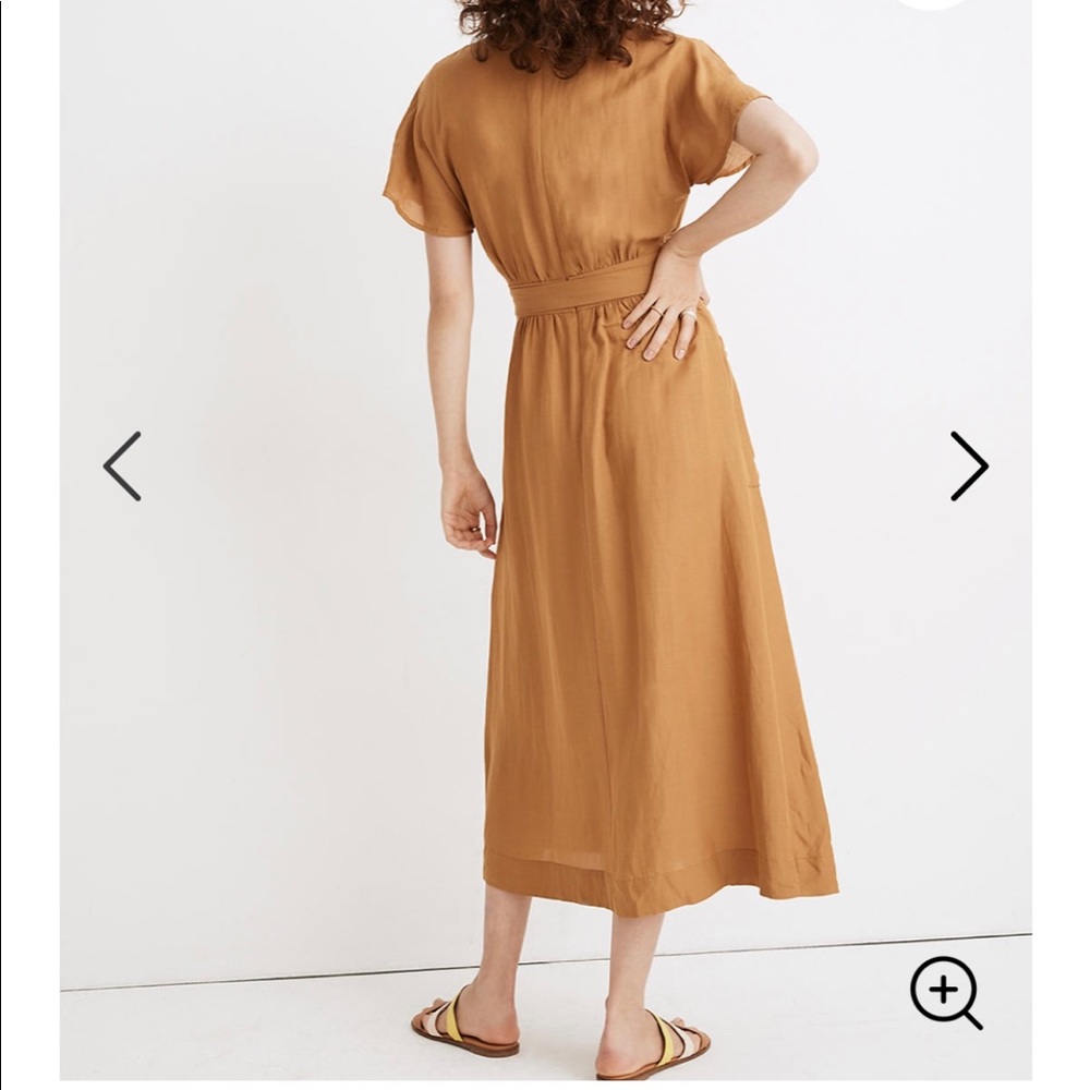 FINAL CHANCE Linen simple dolman dress - Picture 3 of 8